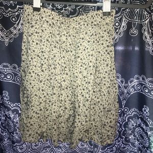 Brandy Melville floral skirt